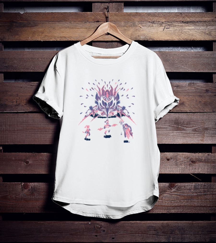 End Of The Timeline Yokaiy Fantasy Warrior Trio T-Shirt