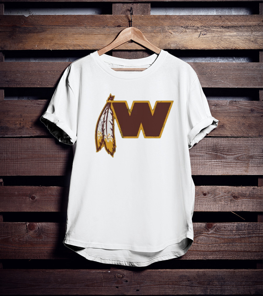 Washington Commanders Feather T-Shirt