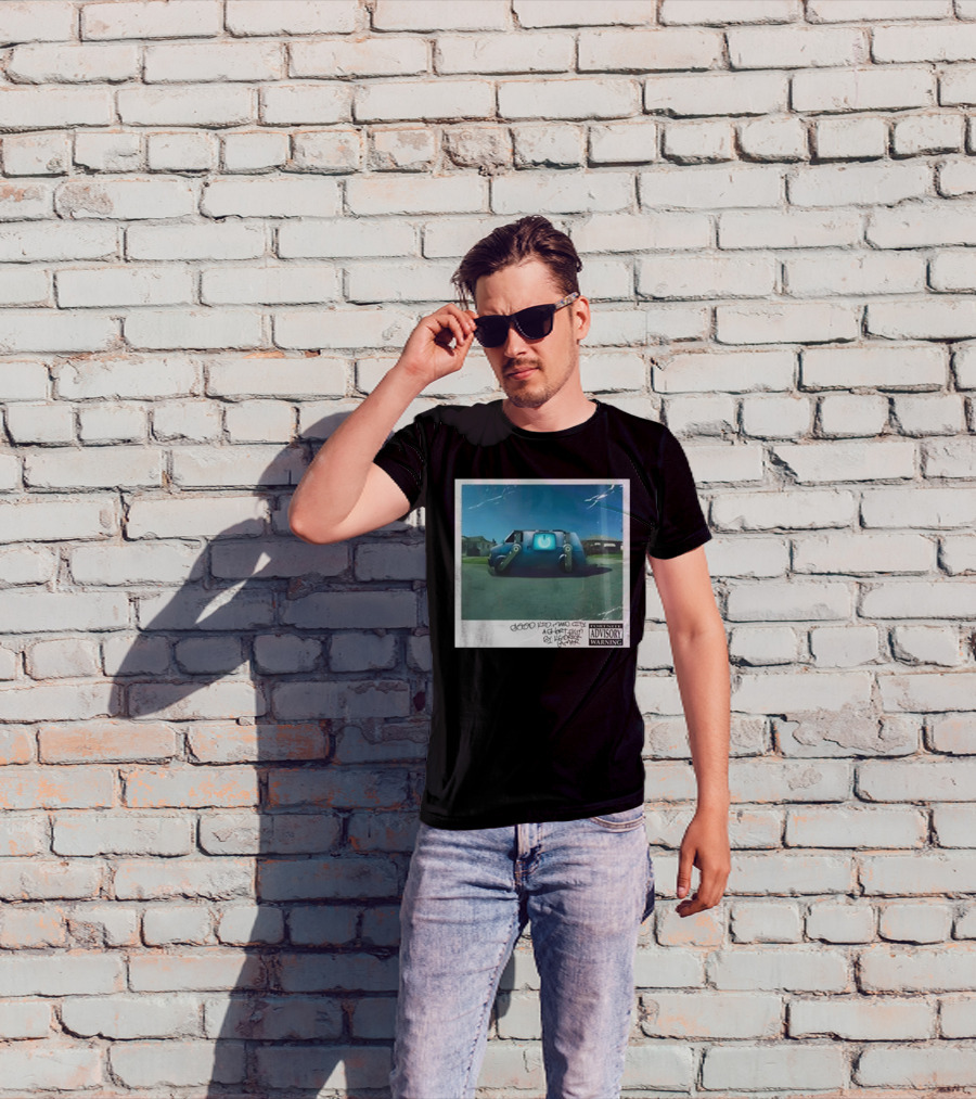 Funnyahhtees Good Kid M.A.A.D City Reboot Van Parental Advisory Kendrick Lamar T-Shirt