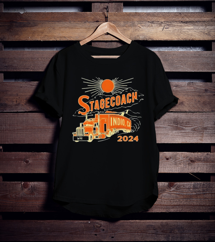 Stagecoach Indio CA Truck T-Shirt