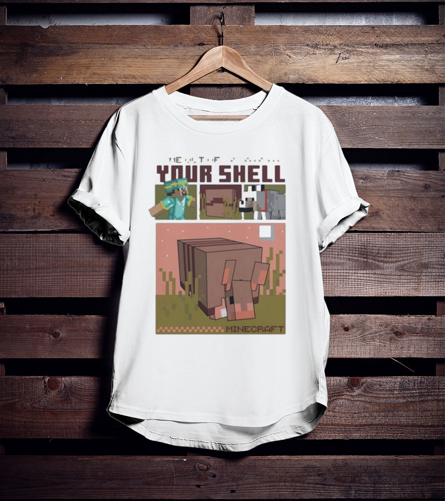Minecraft New Come Out Of Your Shell T-Shirt