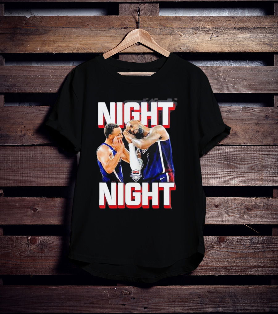 NIGHT NIGHT PREMIUM Steph Curry New T-Shirt