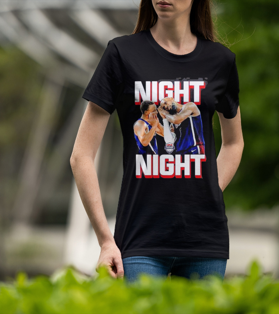 NIGHT NIGHT PREMIUM Steph Curry New T-Shirt