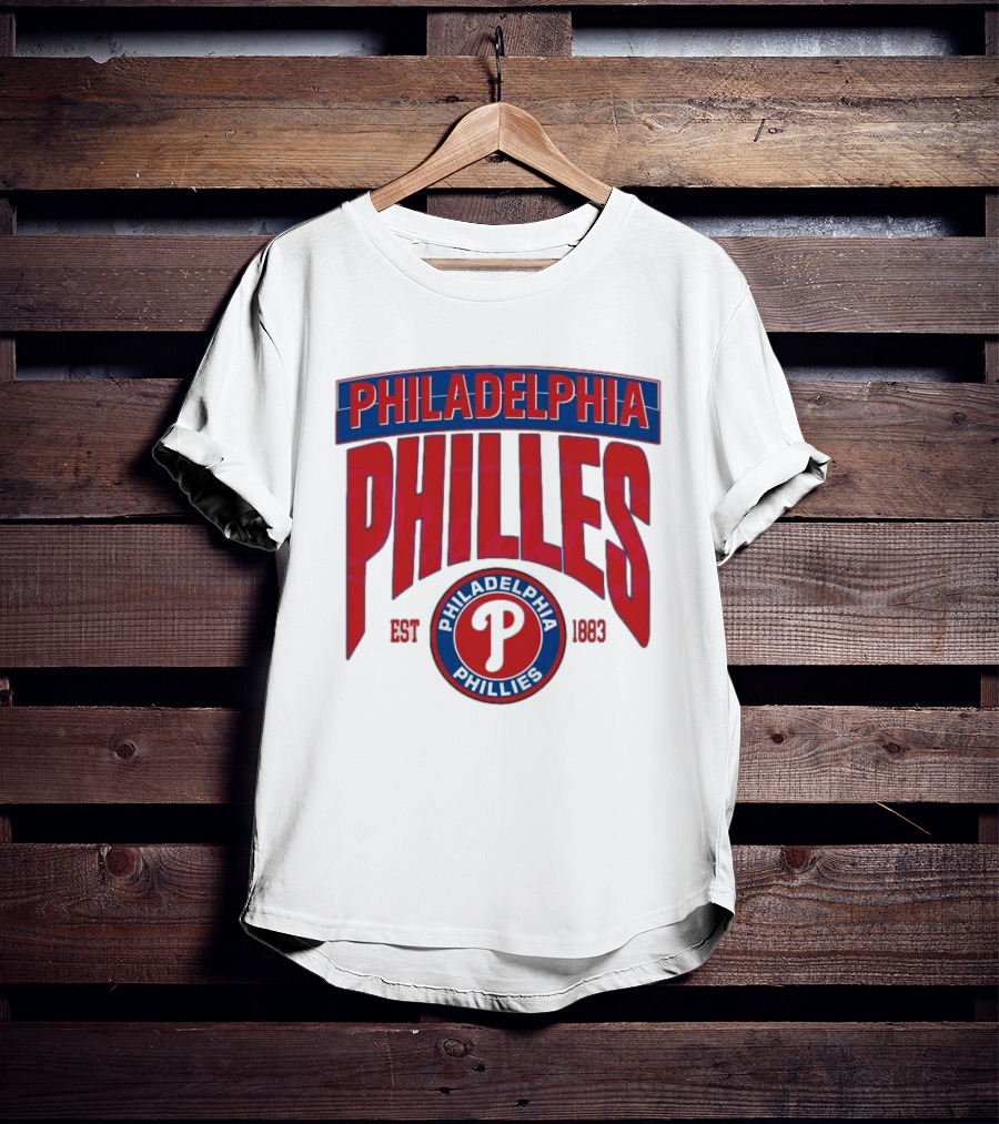 Philadelphia Phillies Est. 1883 Vintage Baseball T-Shirt