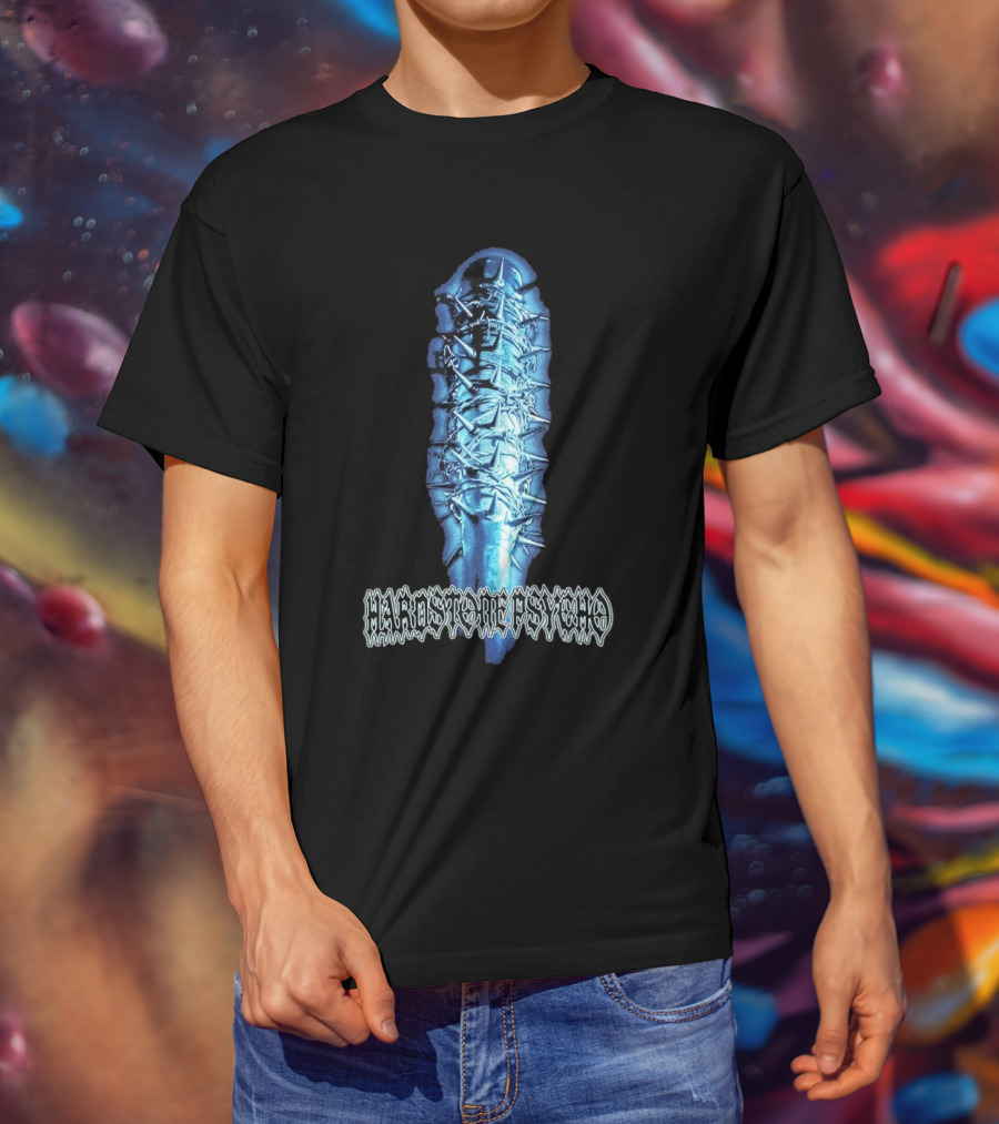 Hardstone Psycho Barbed Wire Wrapped Baseball Bat T-Shirt