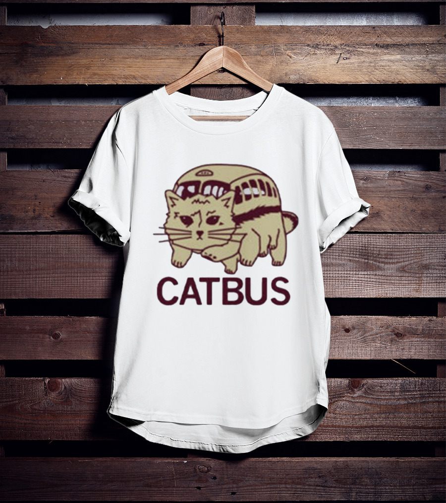 Catbus My Neighbor Totoro Public Transportation Deserve T-Shirt