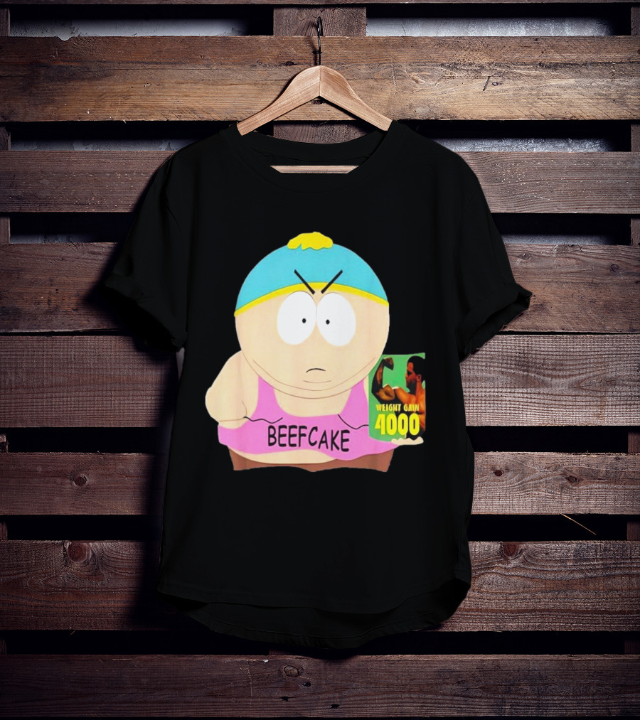 Eric Cartman Beefcake Weight Gain 4000 Promotion 2000 T-Shirt