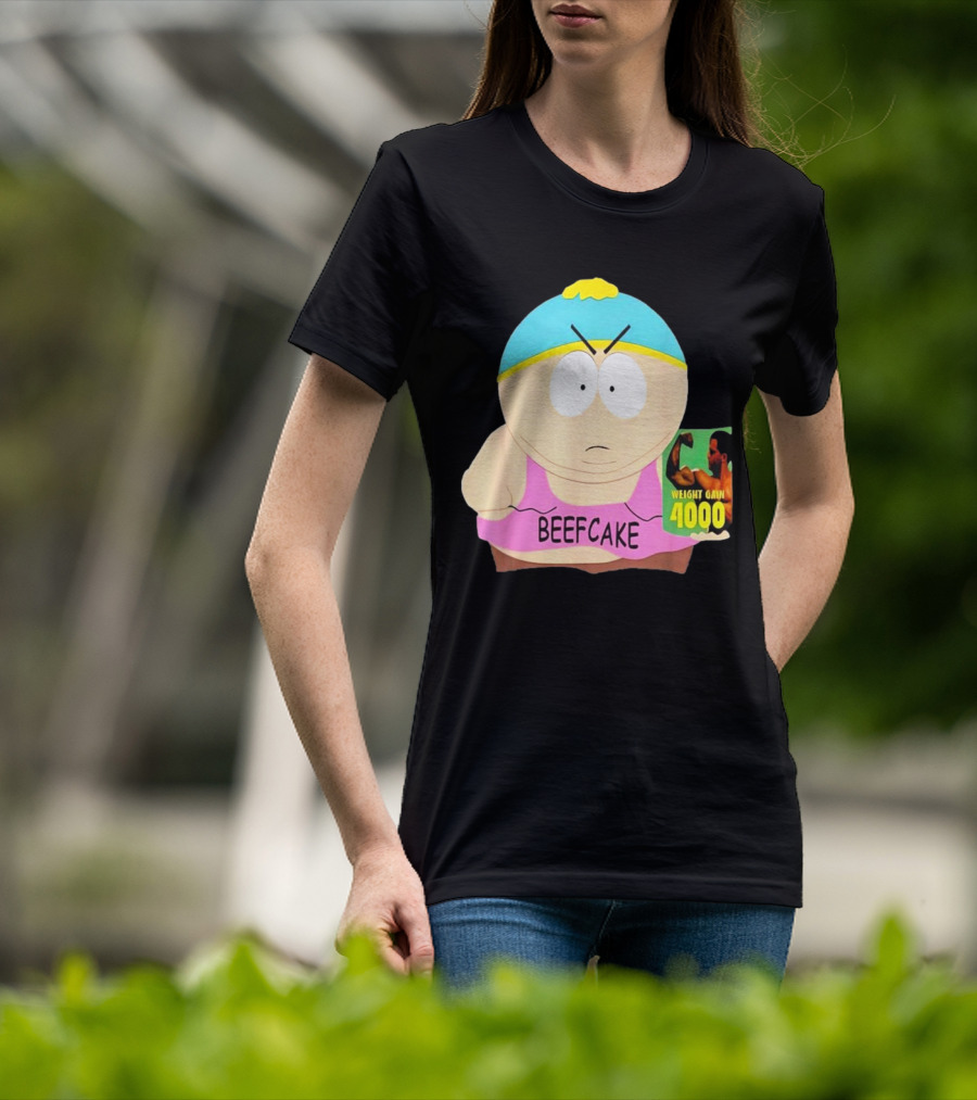Eric Cartman Beefcake Weight Gain 4000 Promotion 2000 T-Shirt