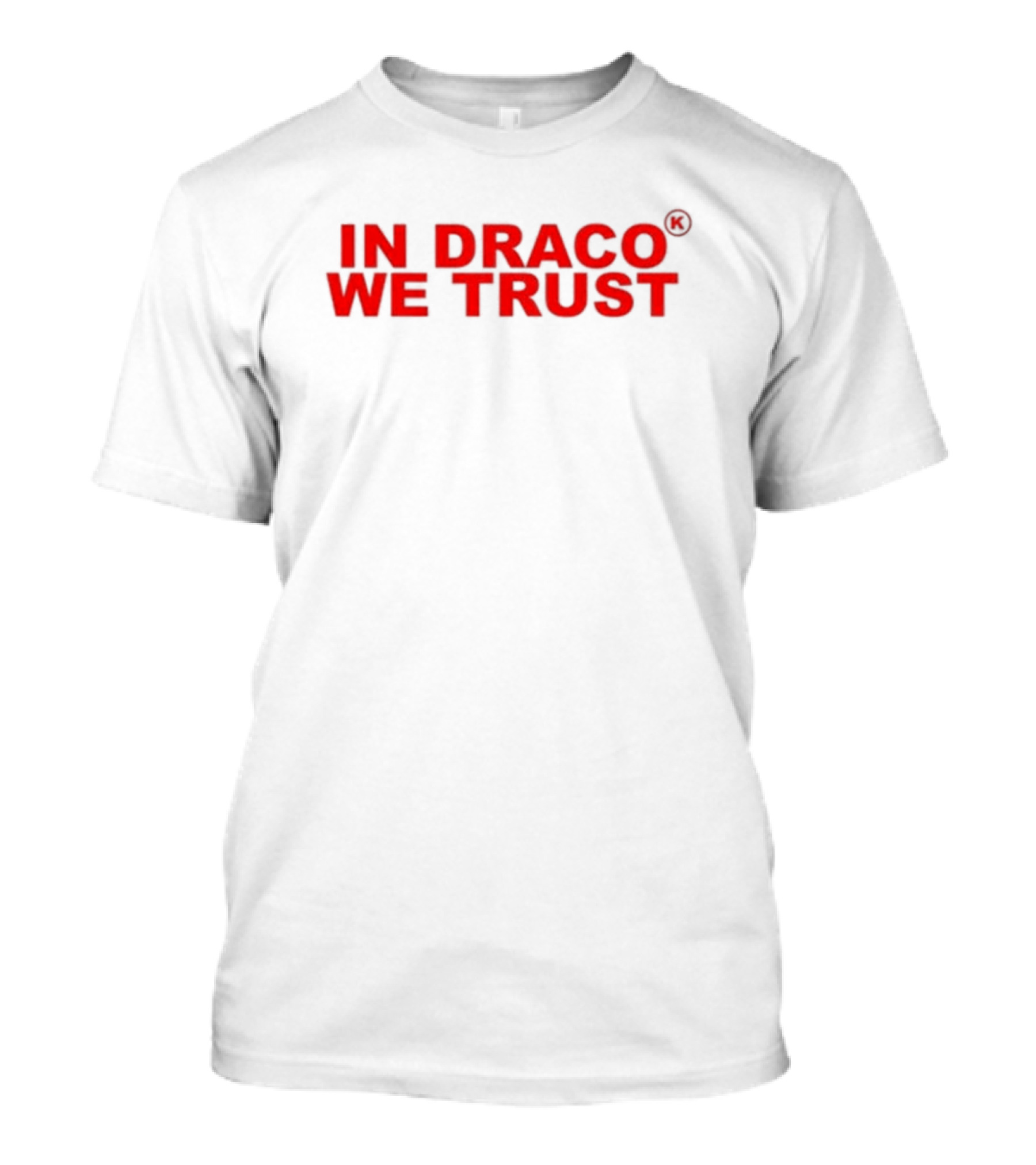 Kixkzgalore In Draco We Trust New Red T-Shirt