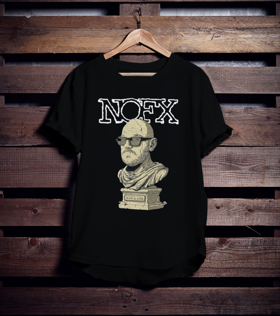 NOFX Concert Bust Graphic At Burton Cummings Theatre Winnipeg August 15 T-Shirt