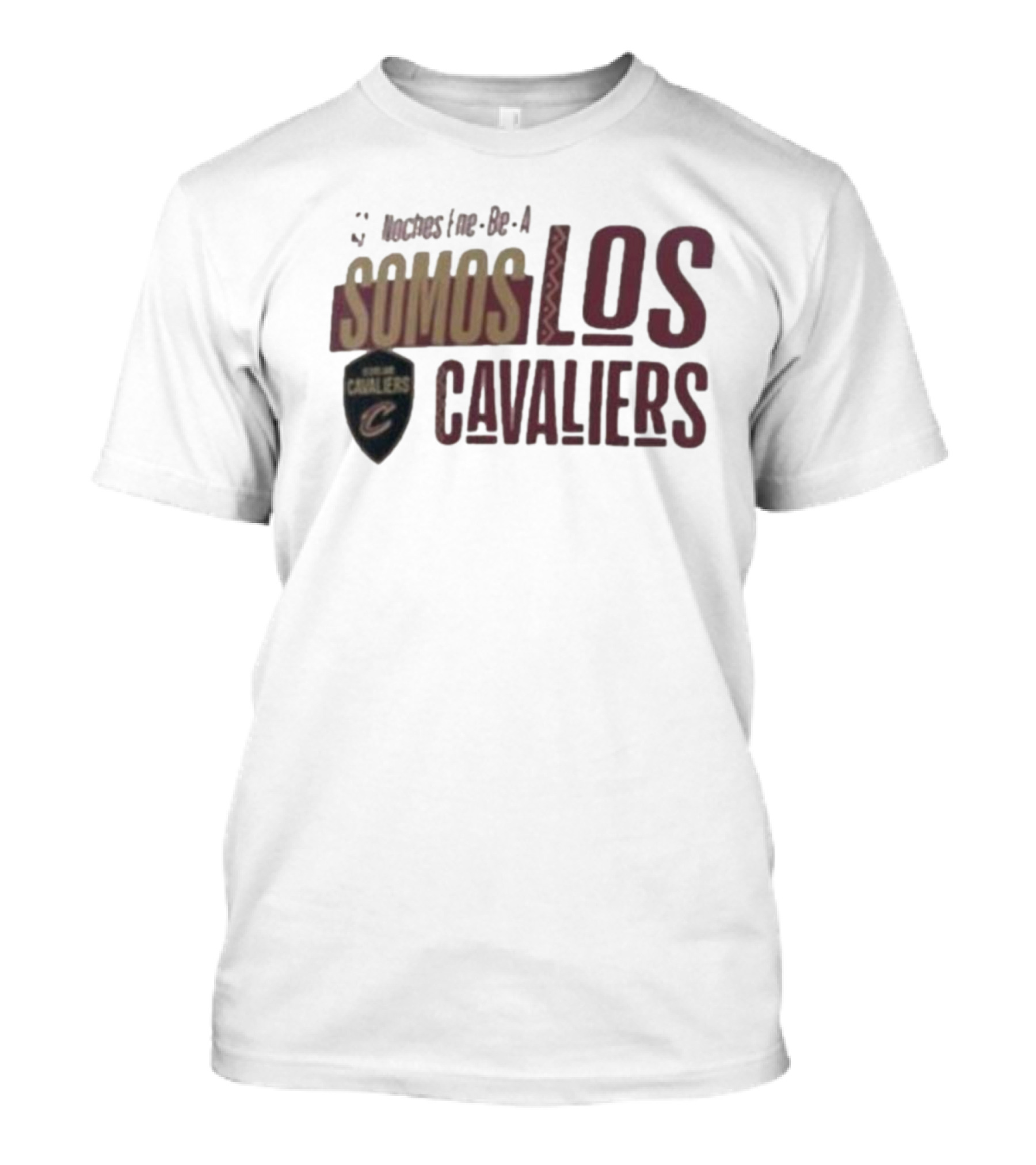 Cleveland Cavaliers Noches Enebea Somos Los Cavaliers T-Shirt