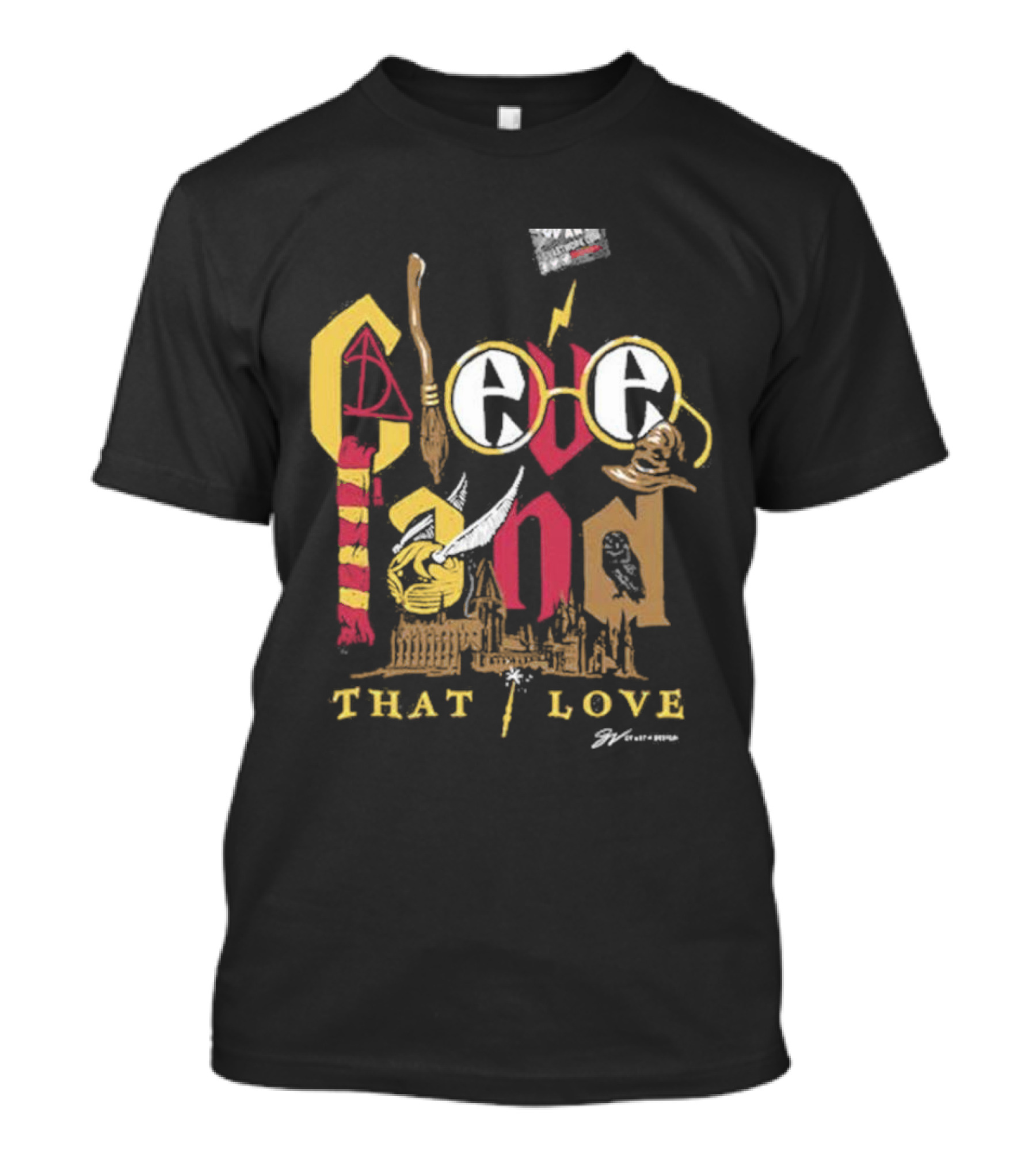Cleveland Wizard Collage That Love Harry Magic Inspired T-Shirt