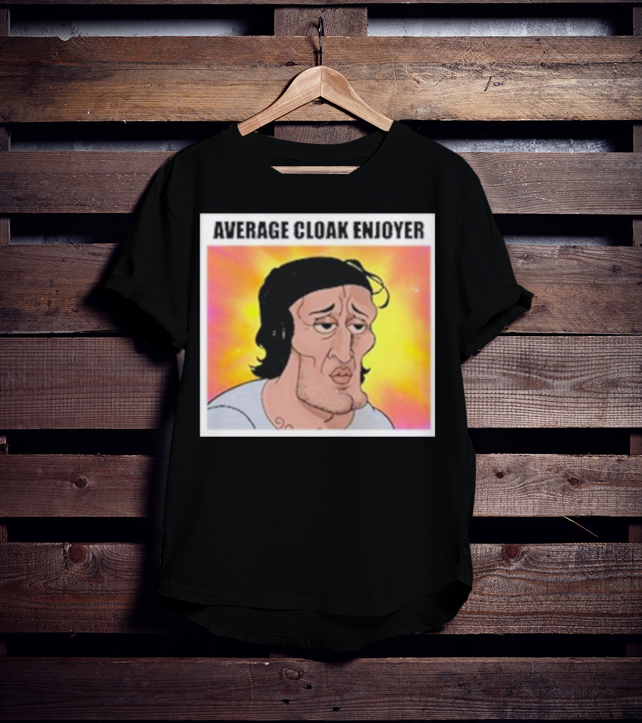 Average Cloak Enjoyer Parody Meme Comic T-Shirt