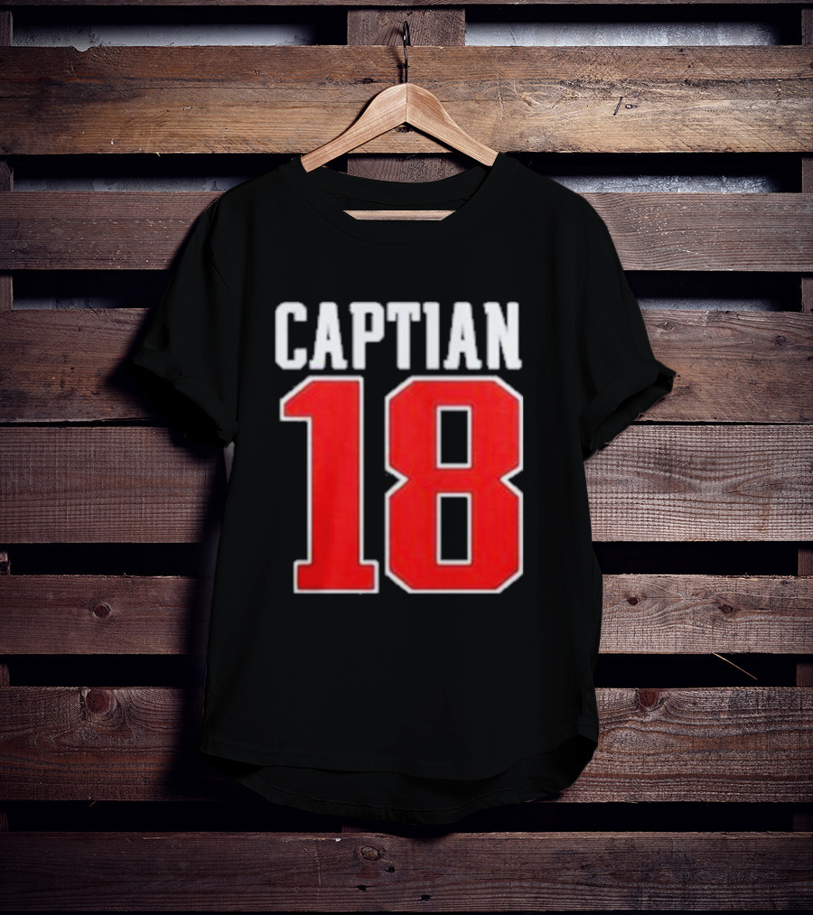 Captain 18 The Patriots Coach T-Shirt