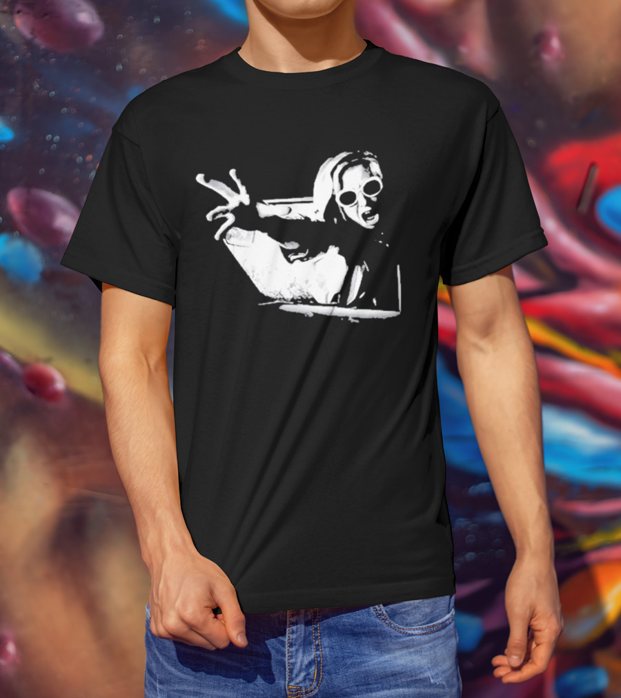 Cuckoo The Hooded Woman Reaching In Sunglasses T-Shirt