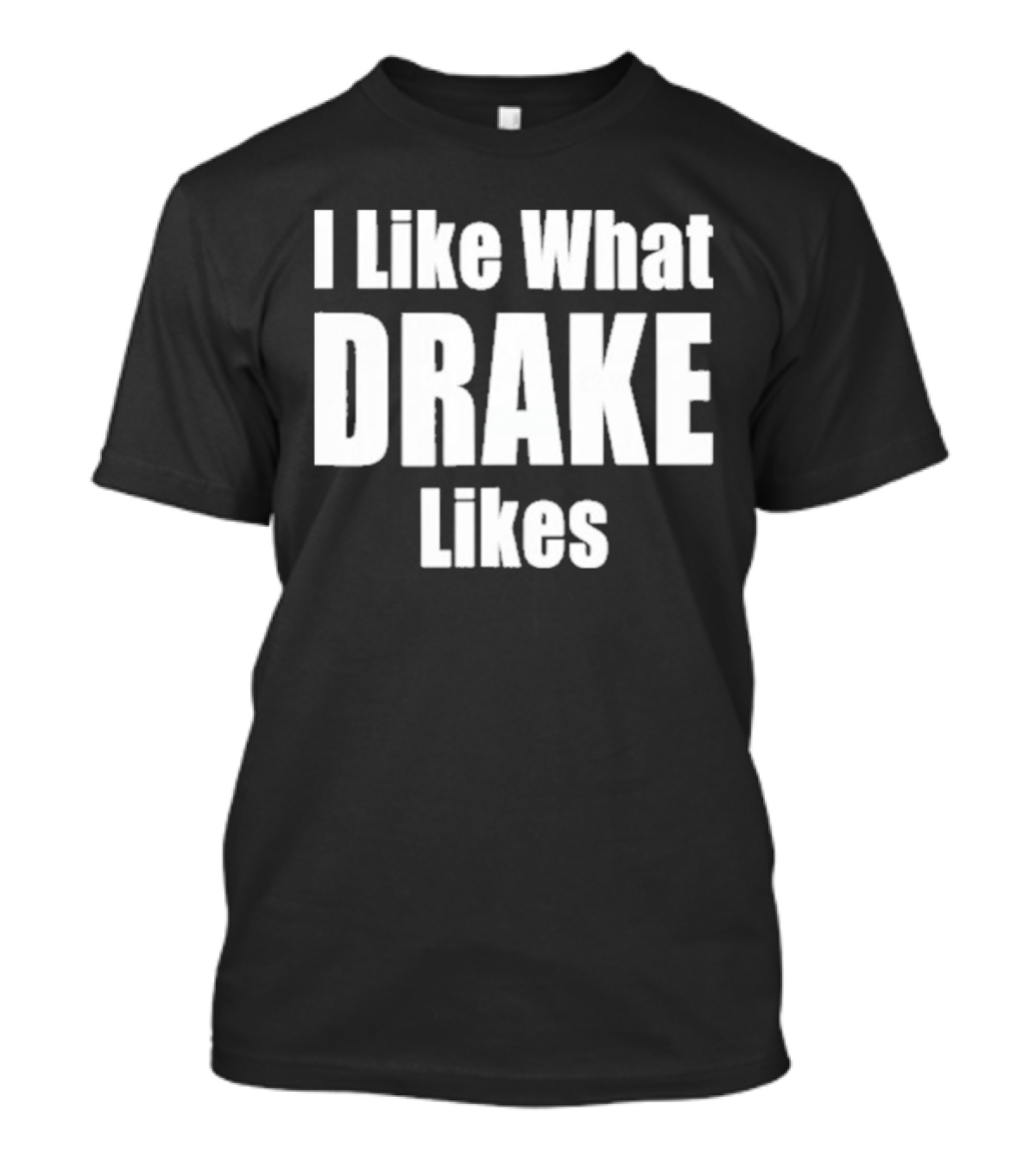 I Like What Drake Likes Text T-Shirt