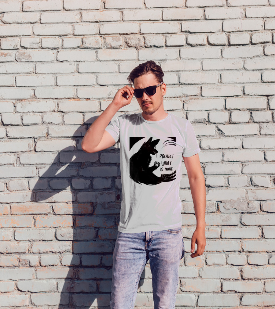 I Protect What Is Mine Wolf T-Shirt