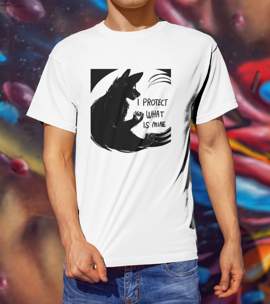I Protect What Is Mine Wolf T-Shirt