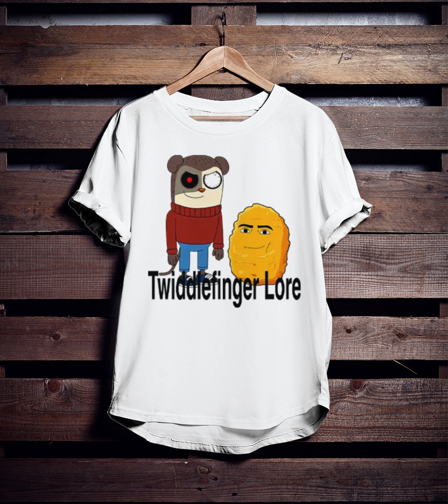 Twiddlefinger Lore Max And Nugget Cartoon Characters T-Shirt
