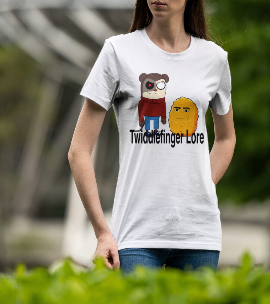 Twiddlefinger Lore Max And Nugget Cartoon Characters T-Shirt