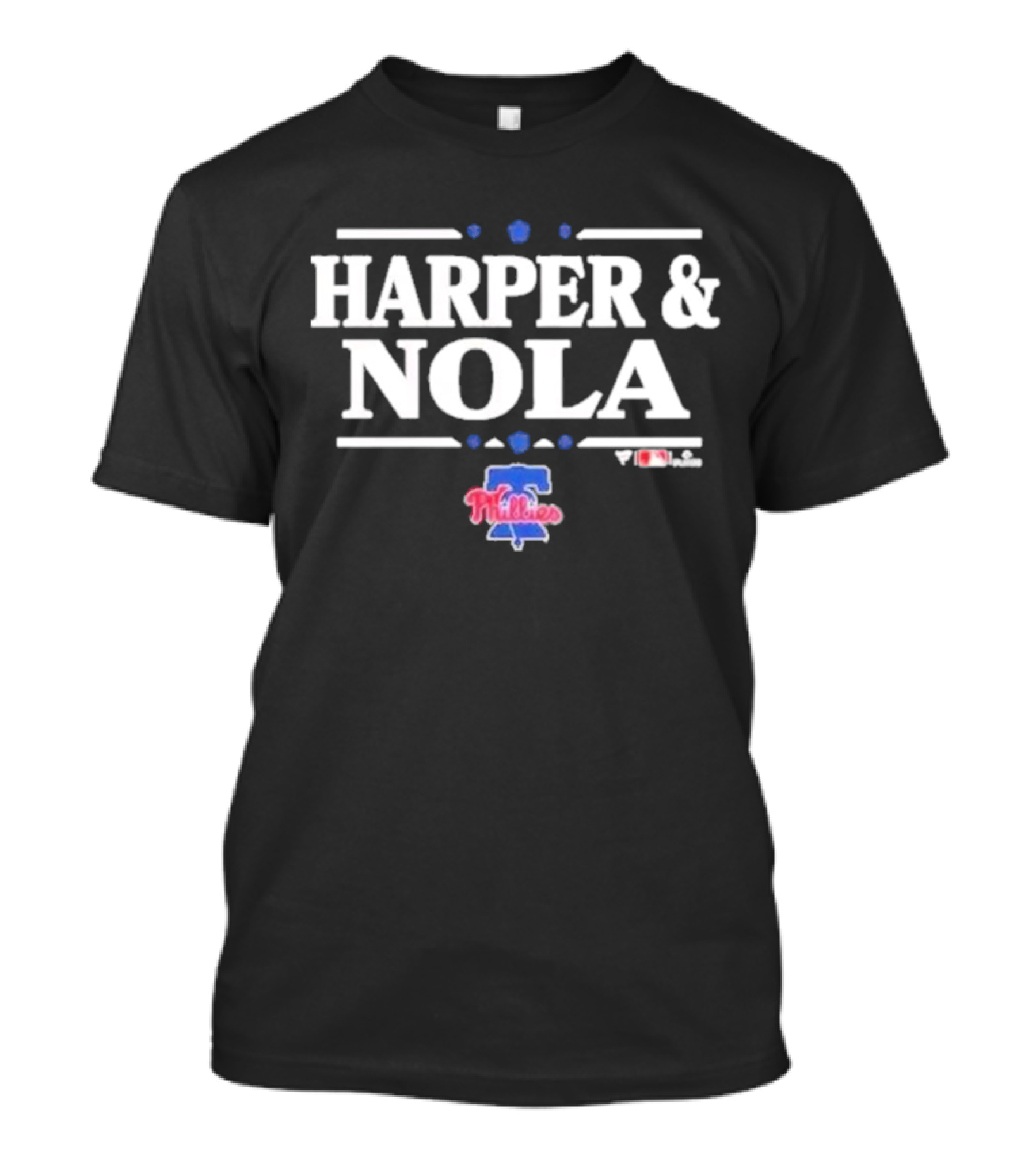 Harper And Nola Philadelphia Phillies Team Baseball Stars T-Shirt