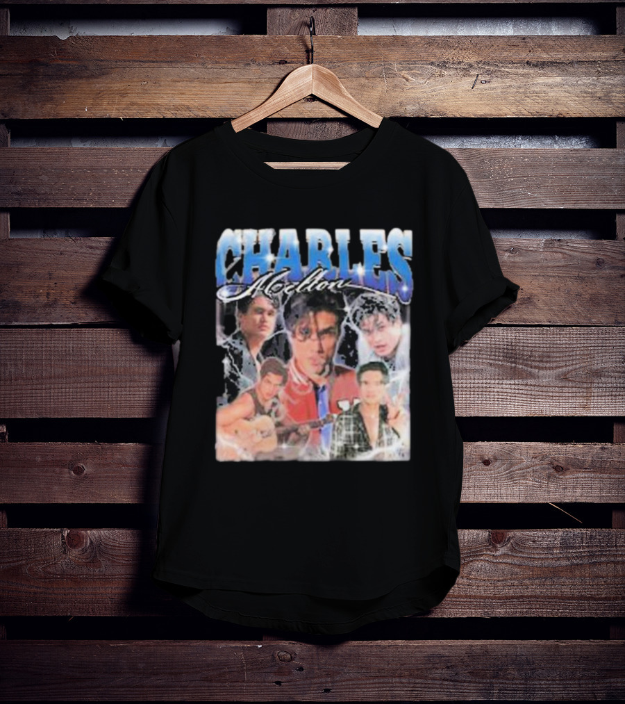 CHARLES Melton Collage T-Shirt