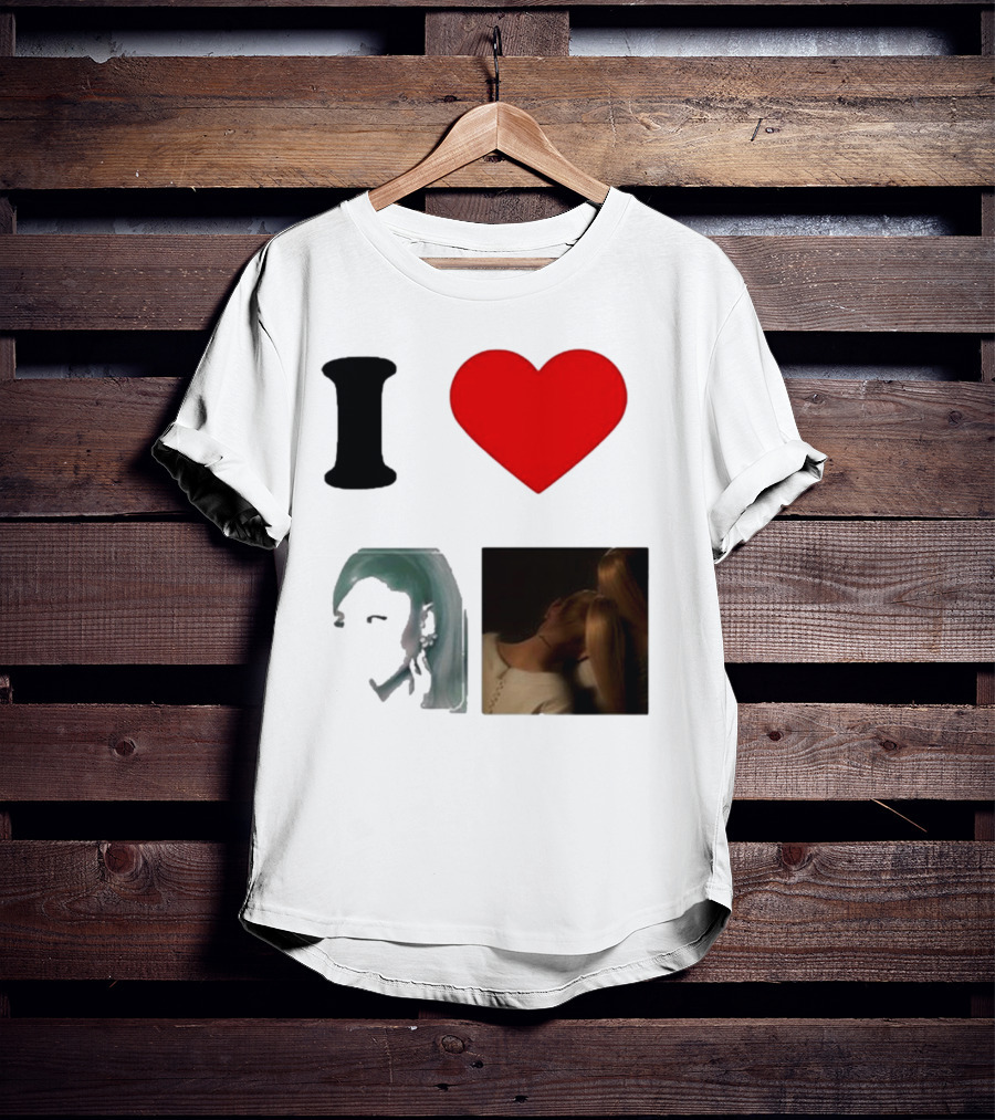 I Love Ariana Grande Cameron Fan Art Duo T-Shirt