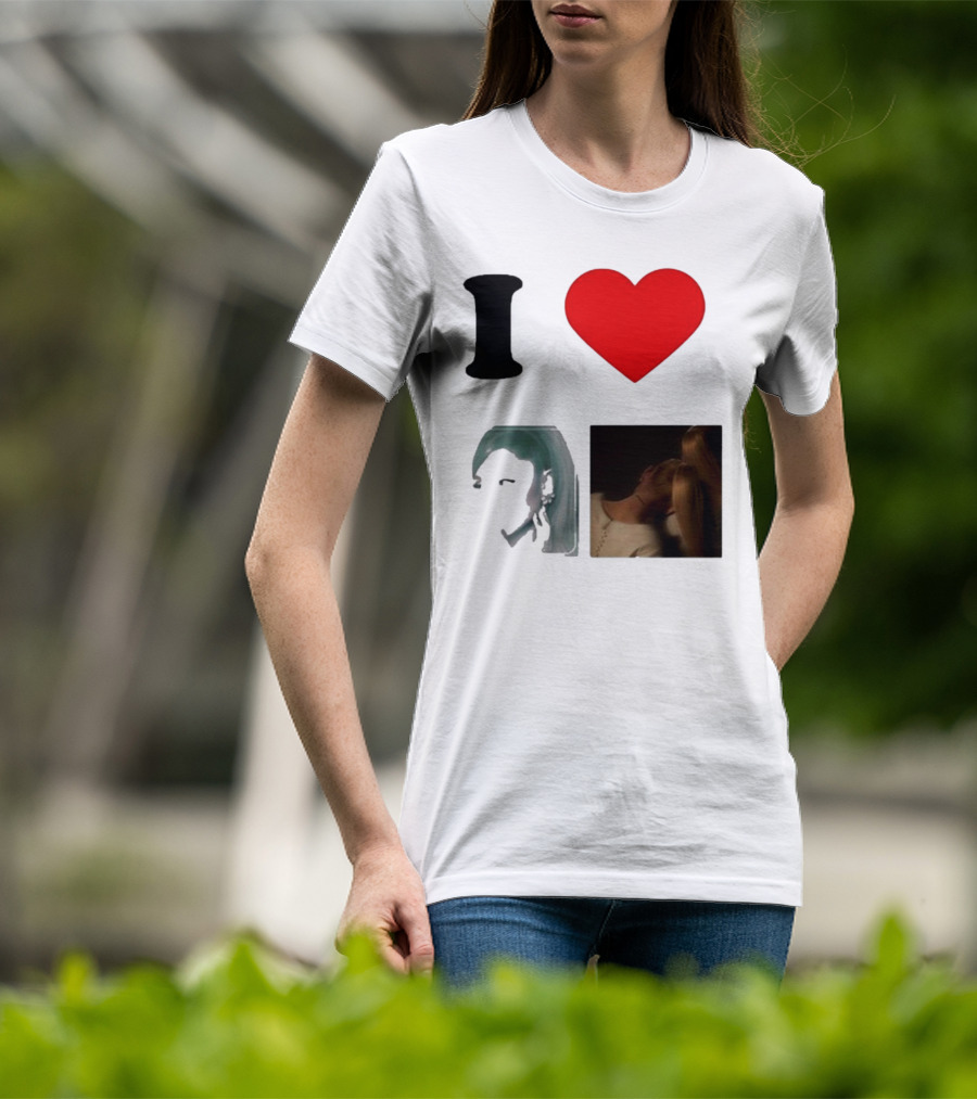 I Love Ariana Grande Cameron Fan Art Duo T-Shirt