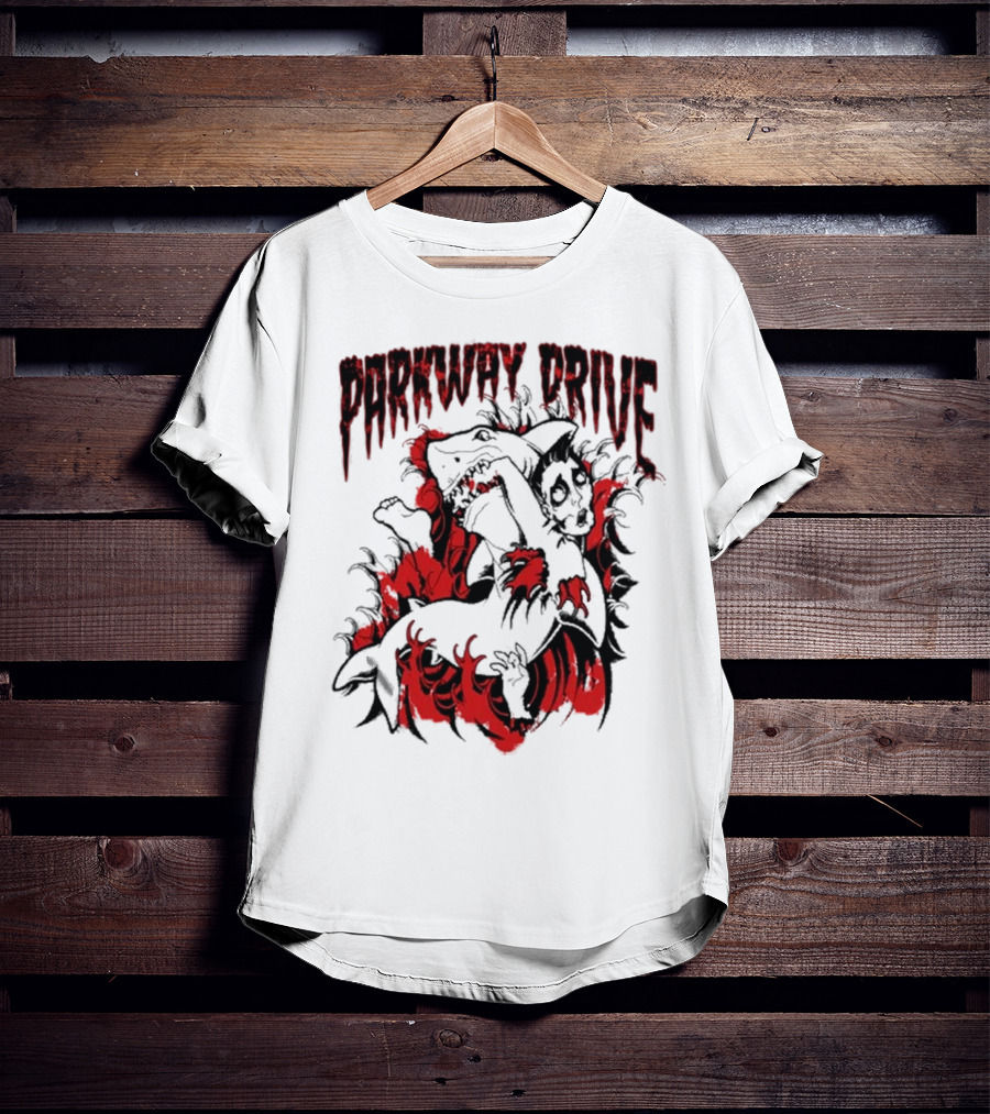 Parkway Drive Blood In The Water Shark Attack T-Shirt