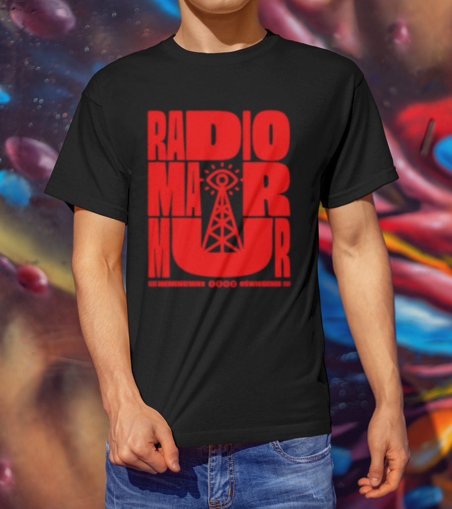 Taco Hemingway Radio Marmur Eye Tower 1-800 Oświecenie T-Shirt