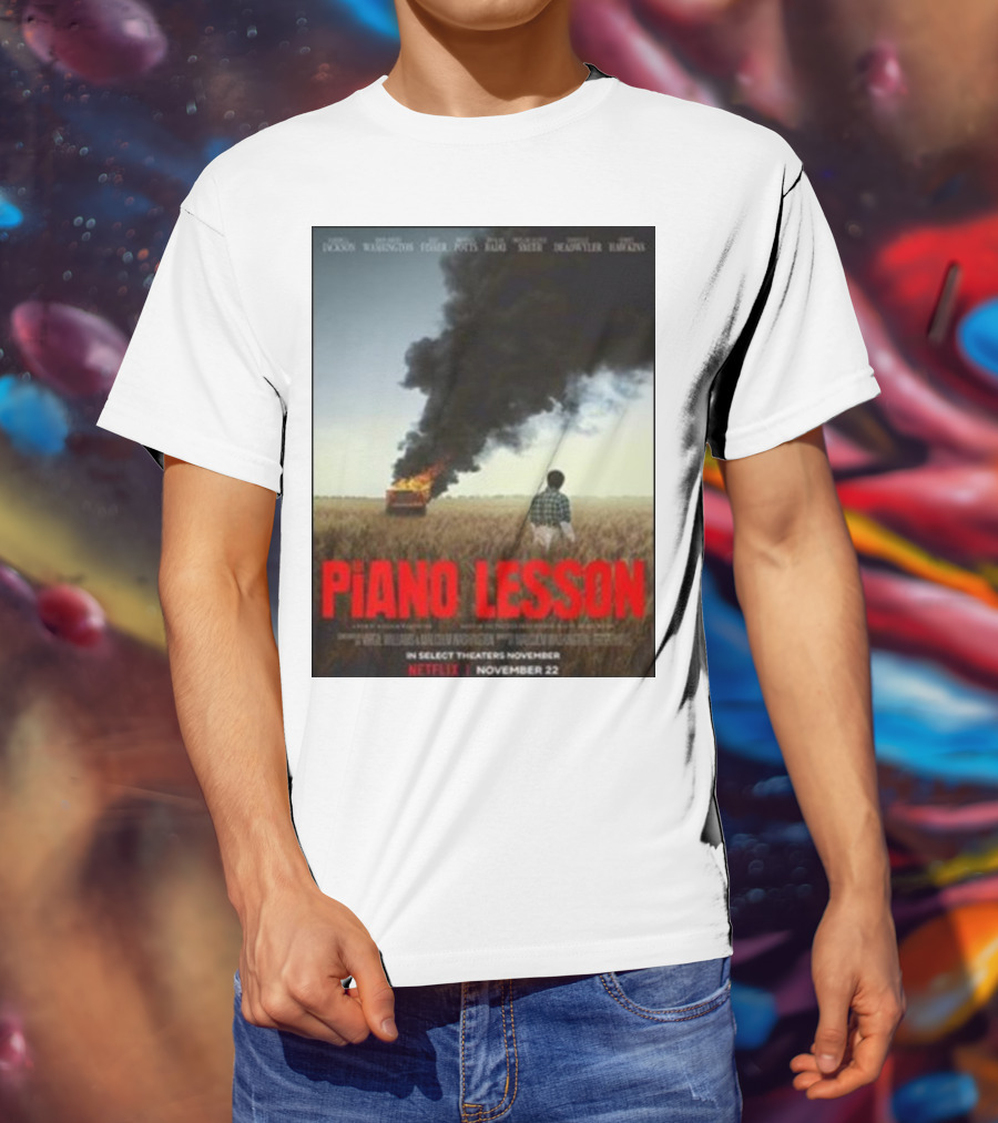 Piano Lesson Directed Malcolm Washington Starring Samuel L Jackson John David Washington Netflix November 22 T-Shirt