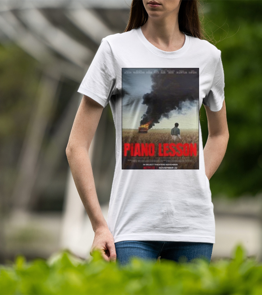 Piano Lesson Directed Malcolm Washington Starring Samuel L Jackson John David Washington Netflix November 22 T-Shirt