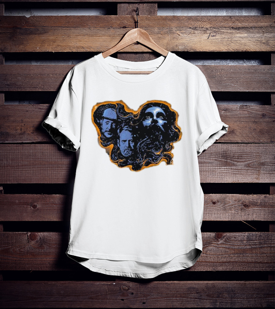 The White Buffalo A Freight Train Through The Night Faces And Mystical T-Shirt