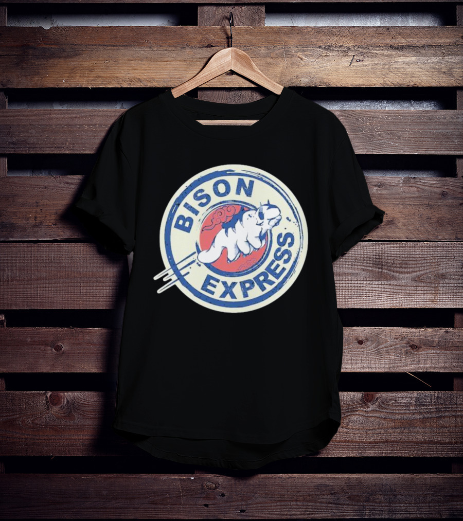Bison Express Flying Bison Vintage Logo Avatar Reference T-Shirt