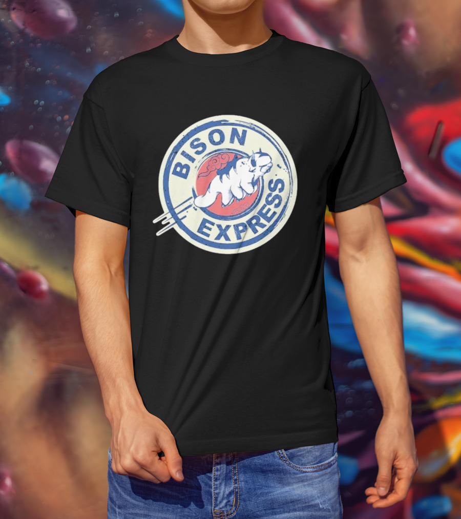 Bison Express Flying Bison Vintage Logo Avatar Reference T-Shirt