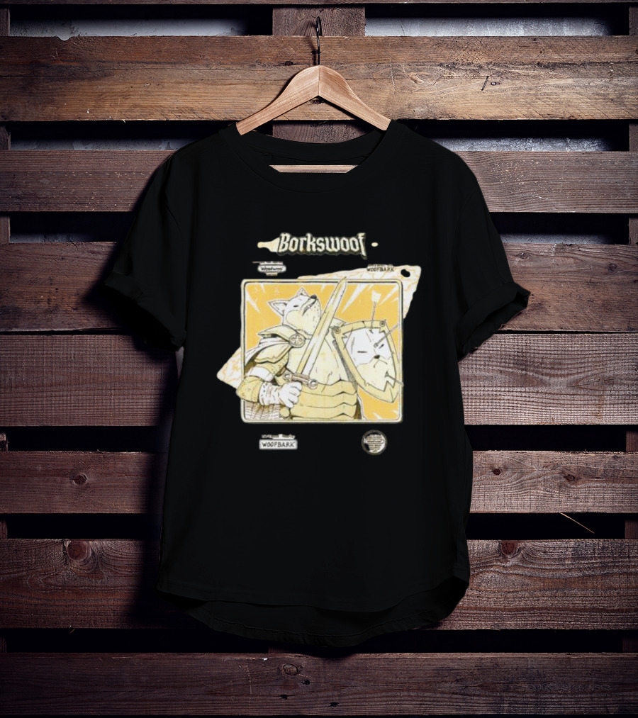 Borkwoof Woofer Woofbark Knight Adventure T-Shirt
