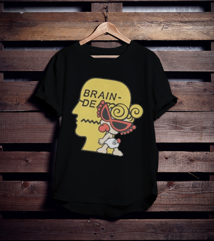Brain Dead Hysteric Mini Collaboration Raglan Baseball T-Shirt