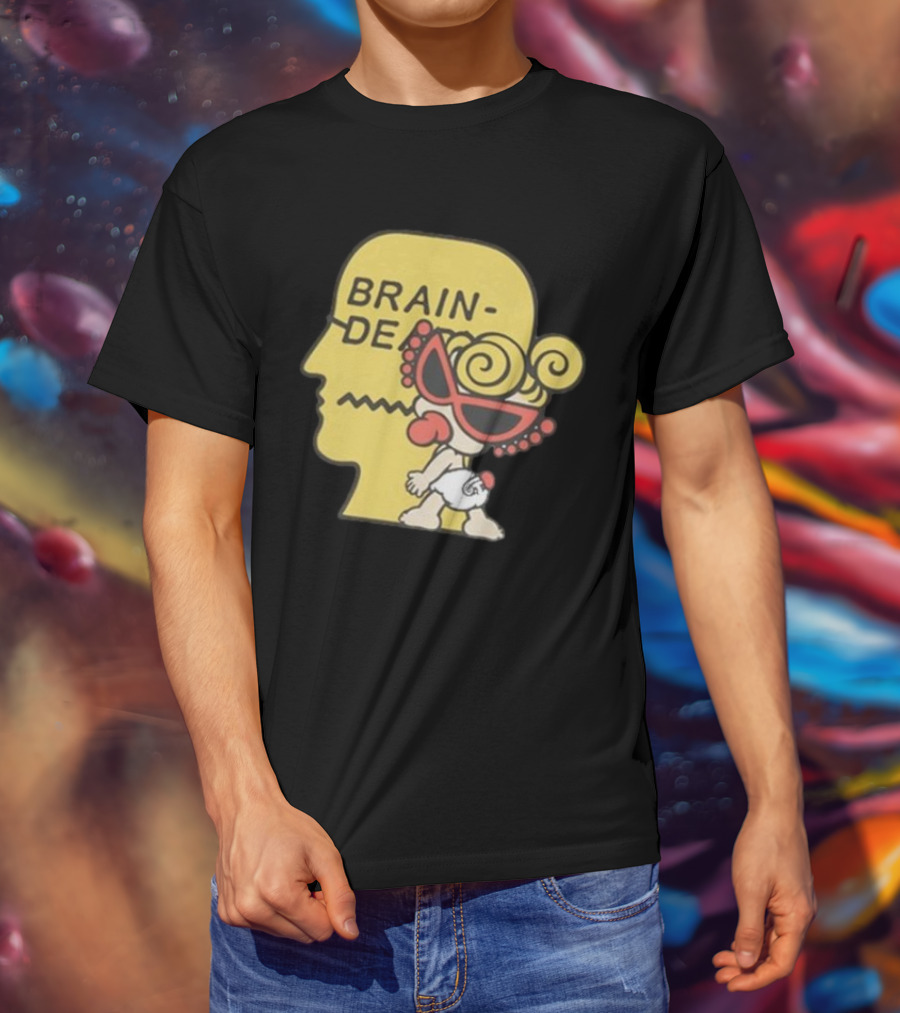 Brain Dead Hysteric Mini Collaboration Raglan Baseball T-Shirt