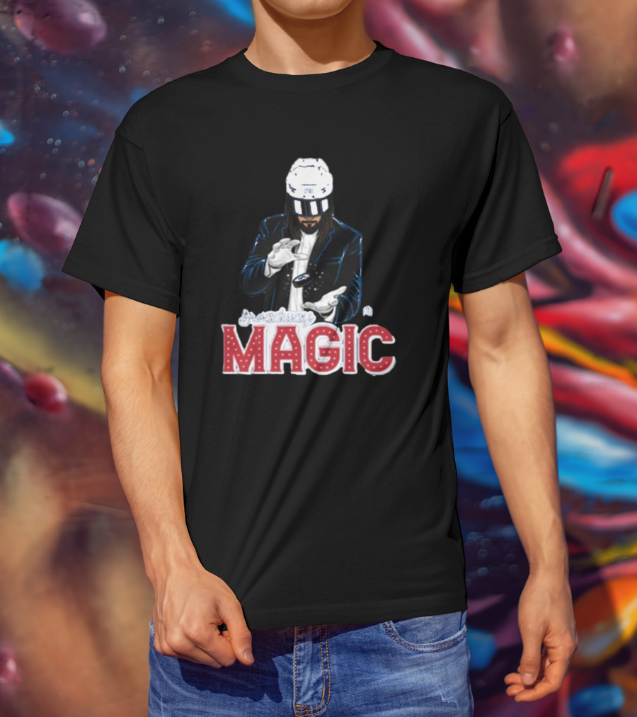 Broadway Magic Hockey Helmet Wizard T-Shirt