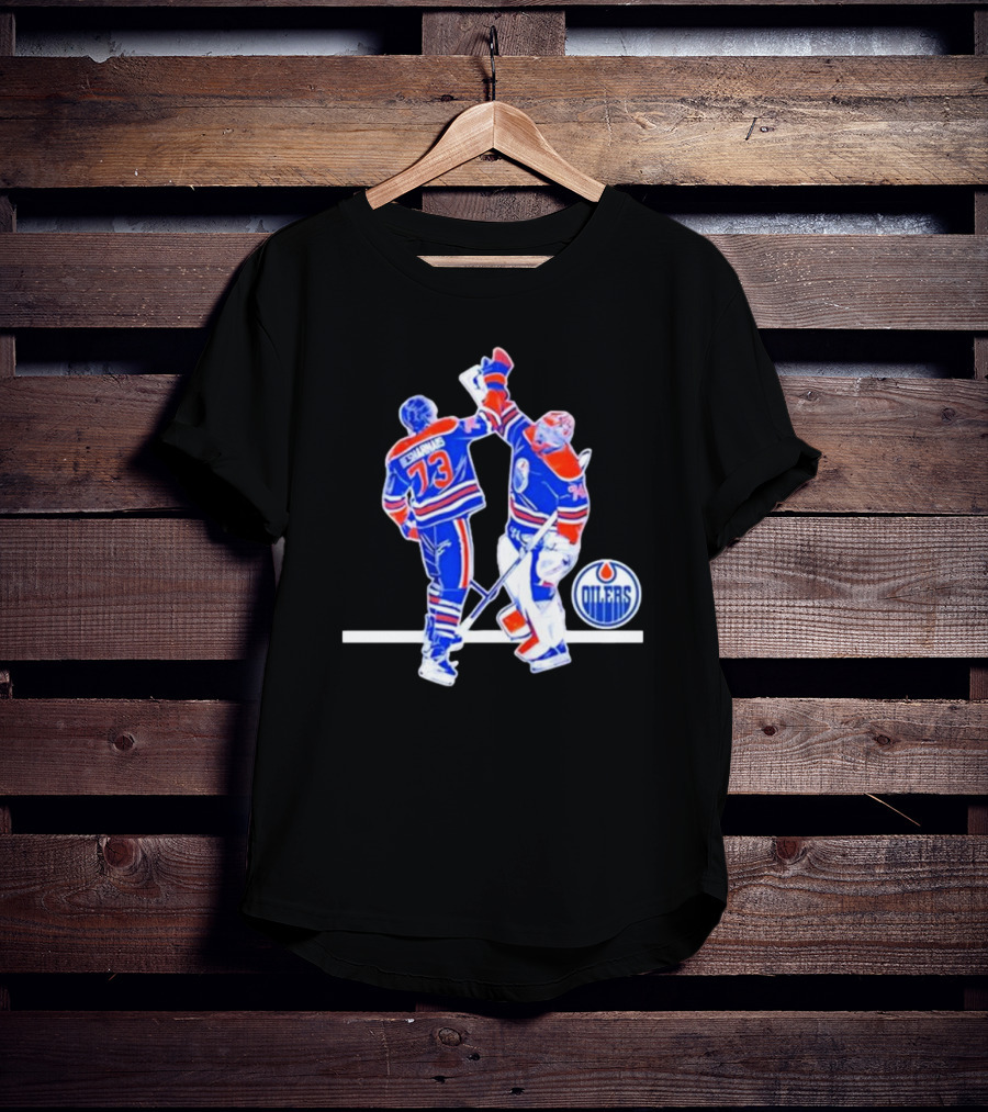 Edmonton Oilers Vinny Skinny Winny High-Five T-Shirt