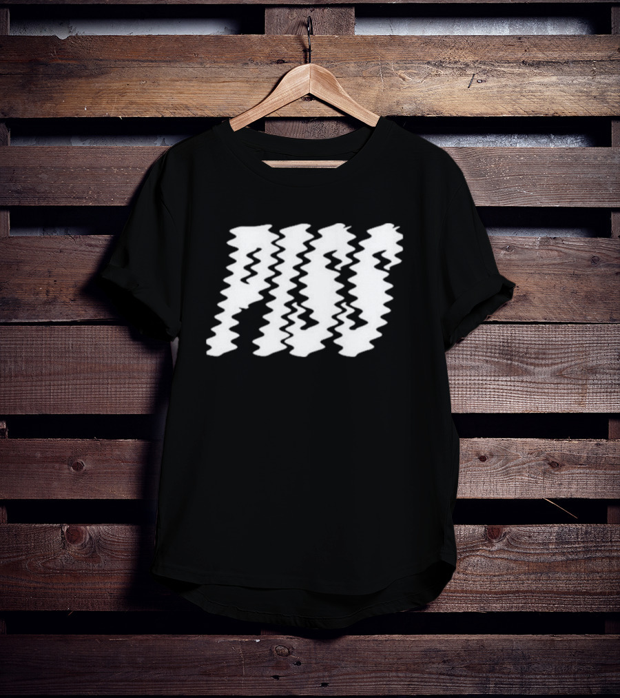 Eggdrop My Super Laser Piss Wavy Text T-Shirt