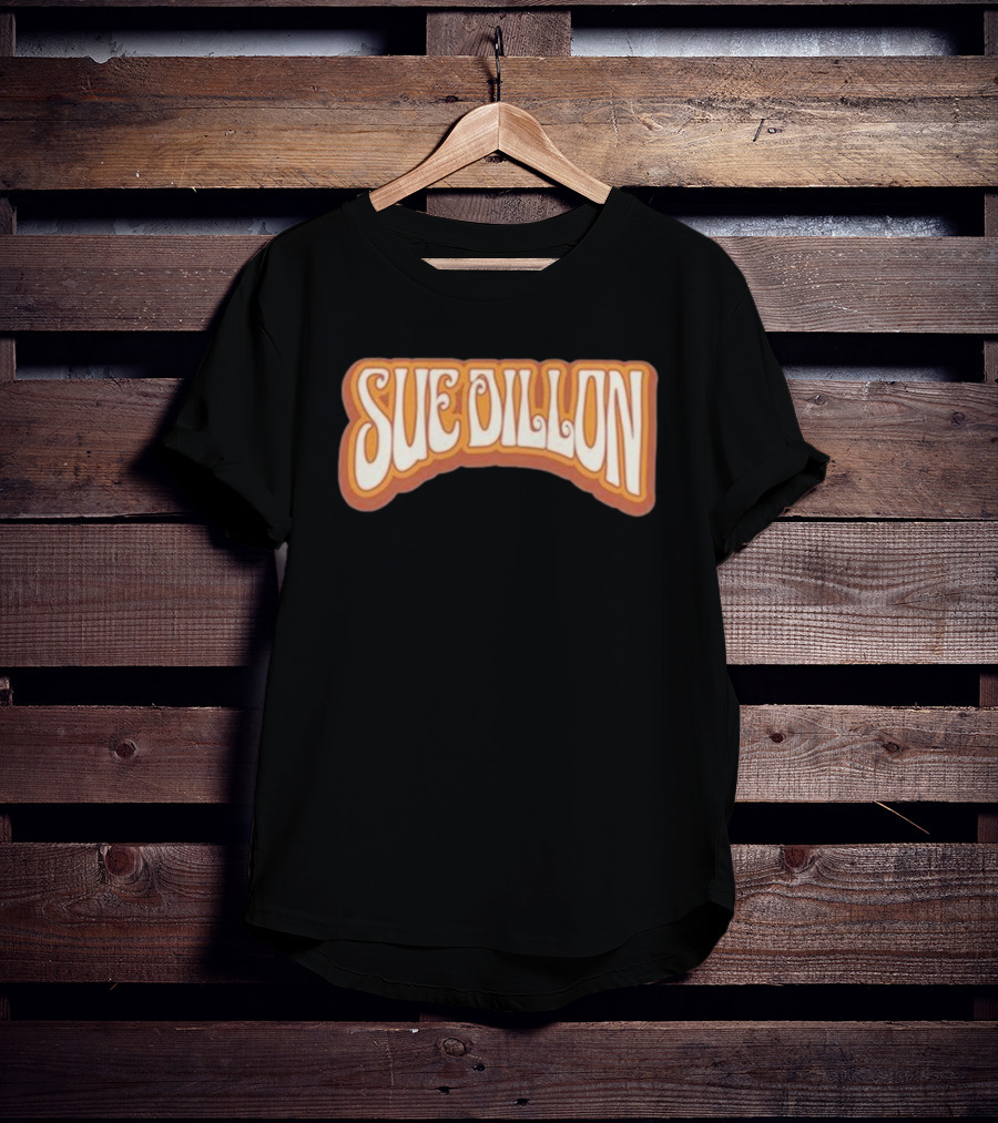 Sue Dillon Bold Retro Script T-Shirt