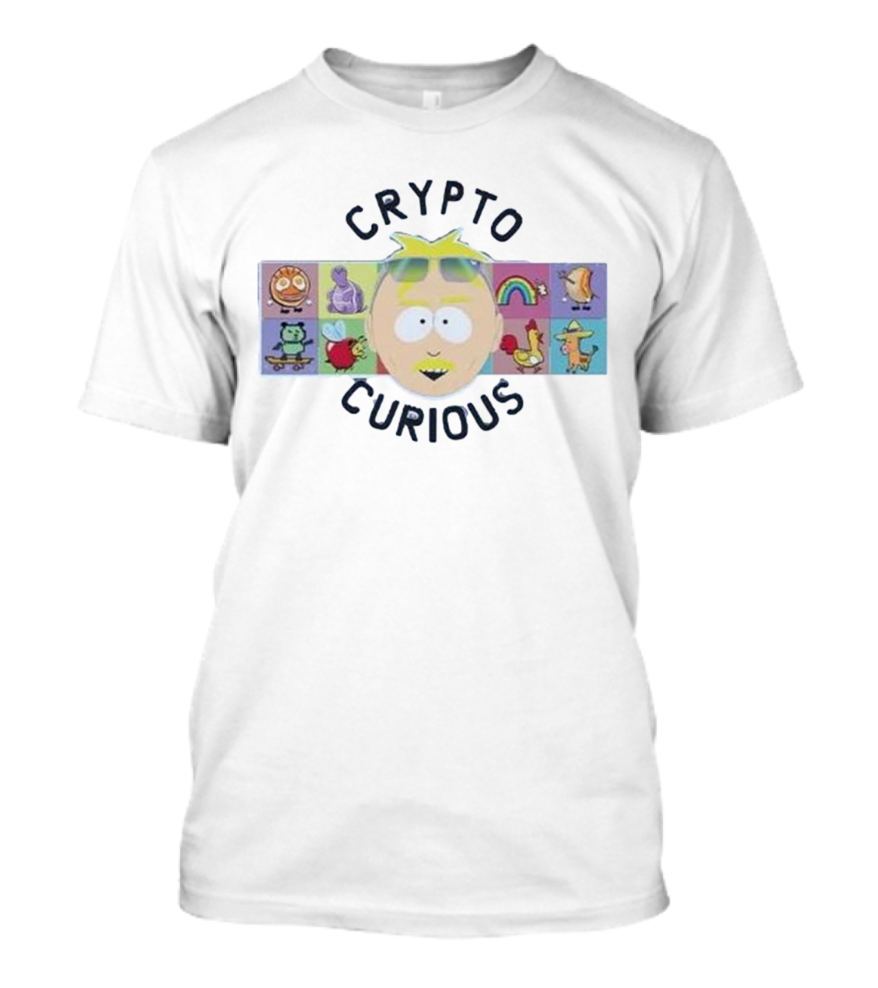 South Park Vic Chaos Crypto Curious Icons Collection T-Shirt