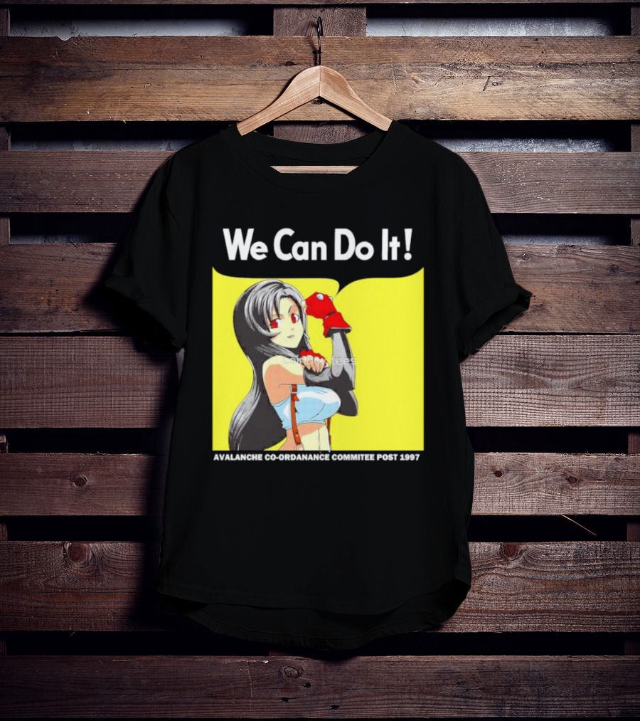 We Can Do It Avalanche Co-Ordanance Committee Post 1997 T-Shirt