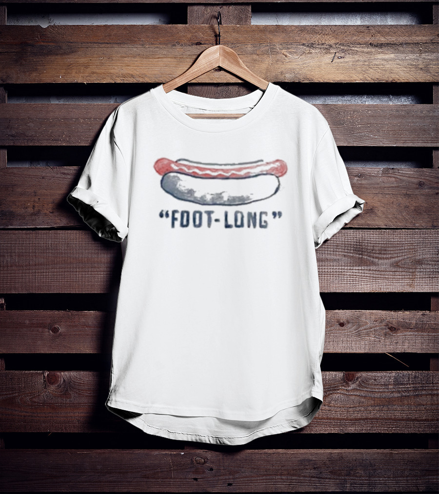 Foot-Long Hot Dog Iconic T-Shirt