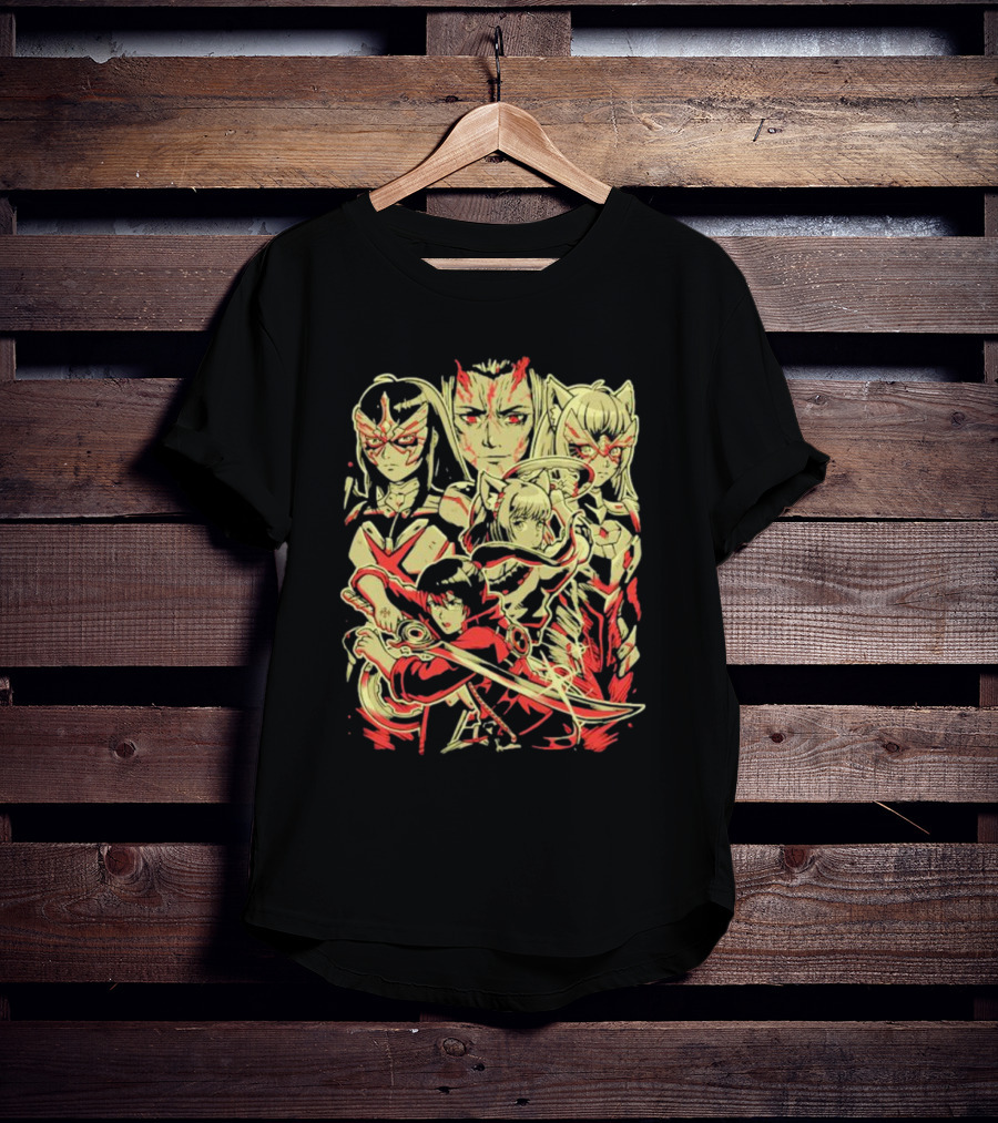 Cycle Of Life And Death Anime Warriors T-Shirt