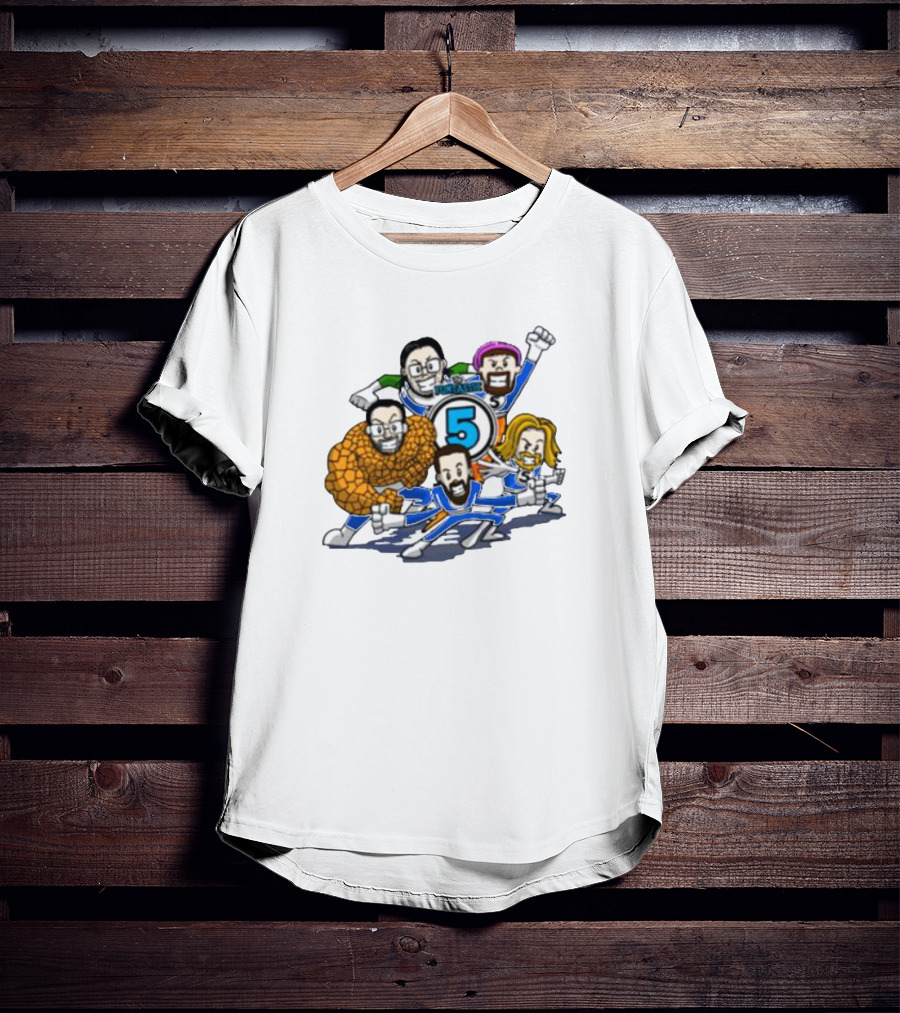 Dave Wonder Funtastic 5 Superhero T-Shirt