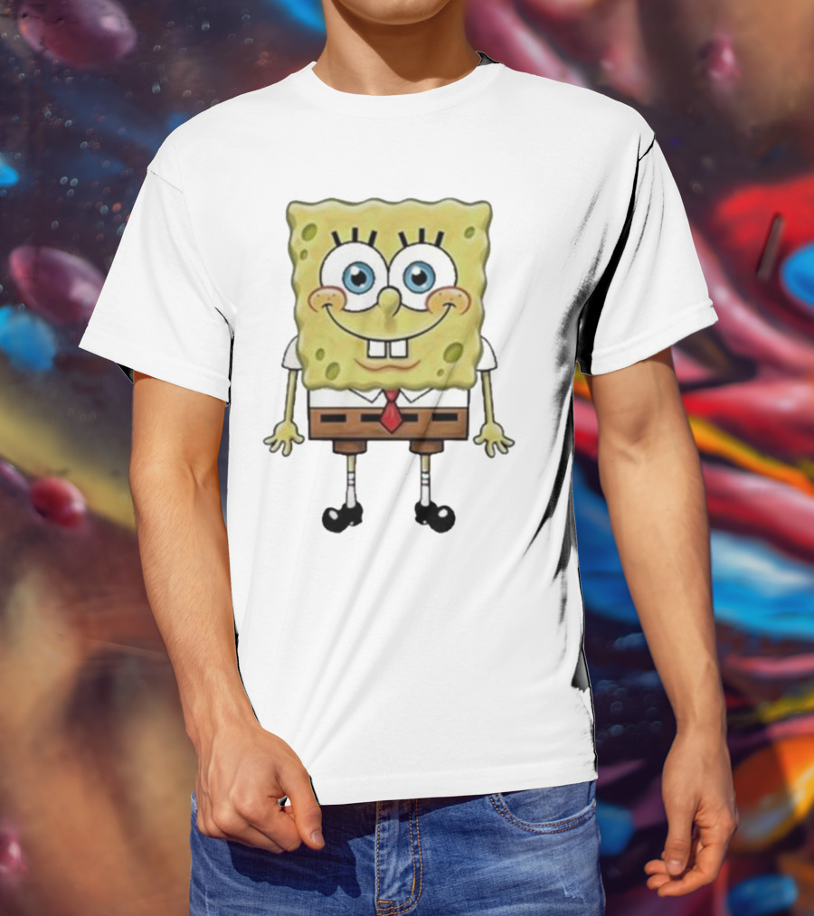 Delango Fireyswingy Spongebob Squarepants Iconic Character T-Shirt