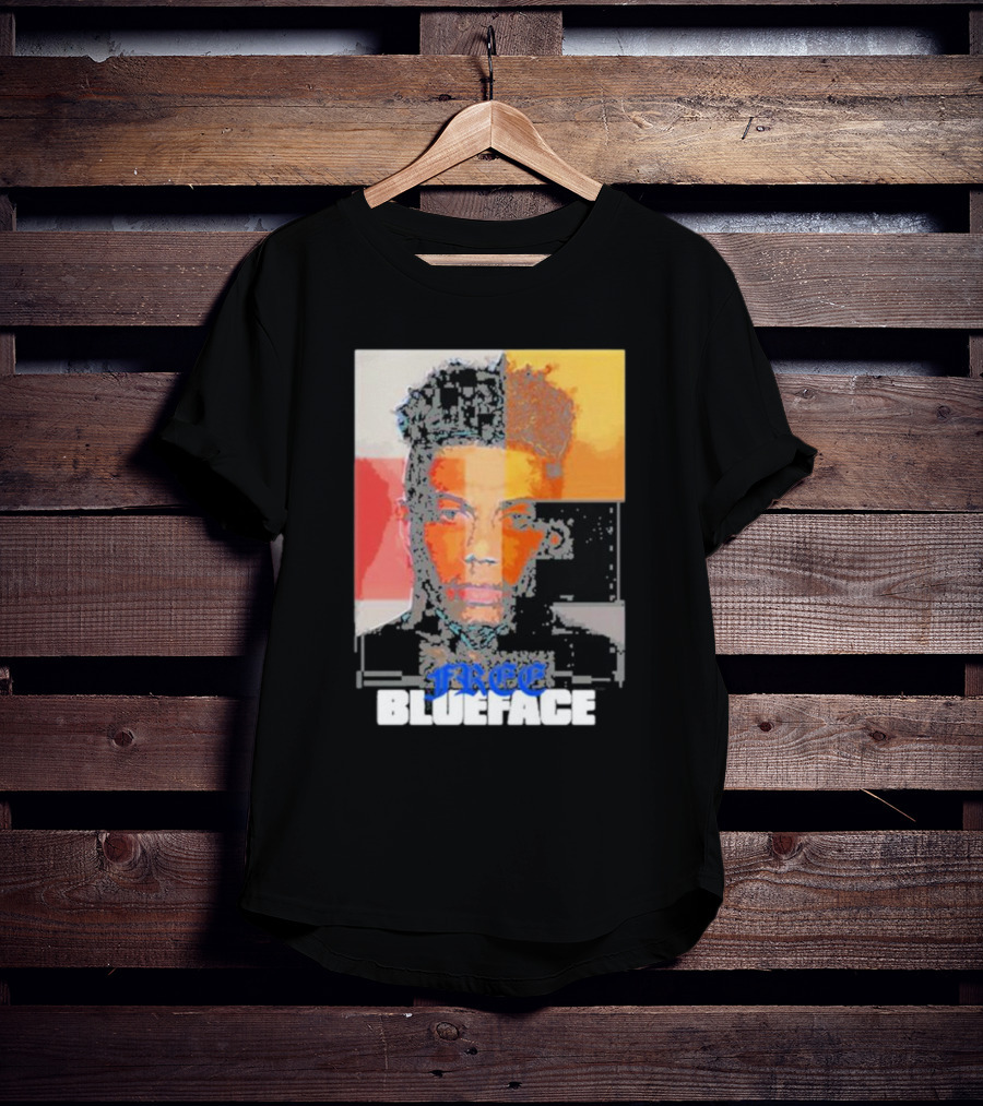 Free Blueface Dinero Jones Album Multicolor T-Shirt