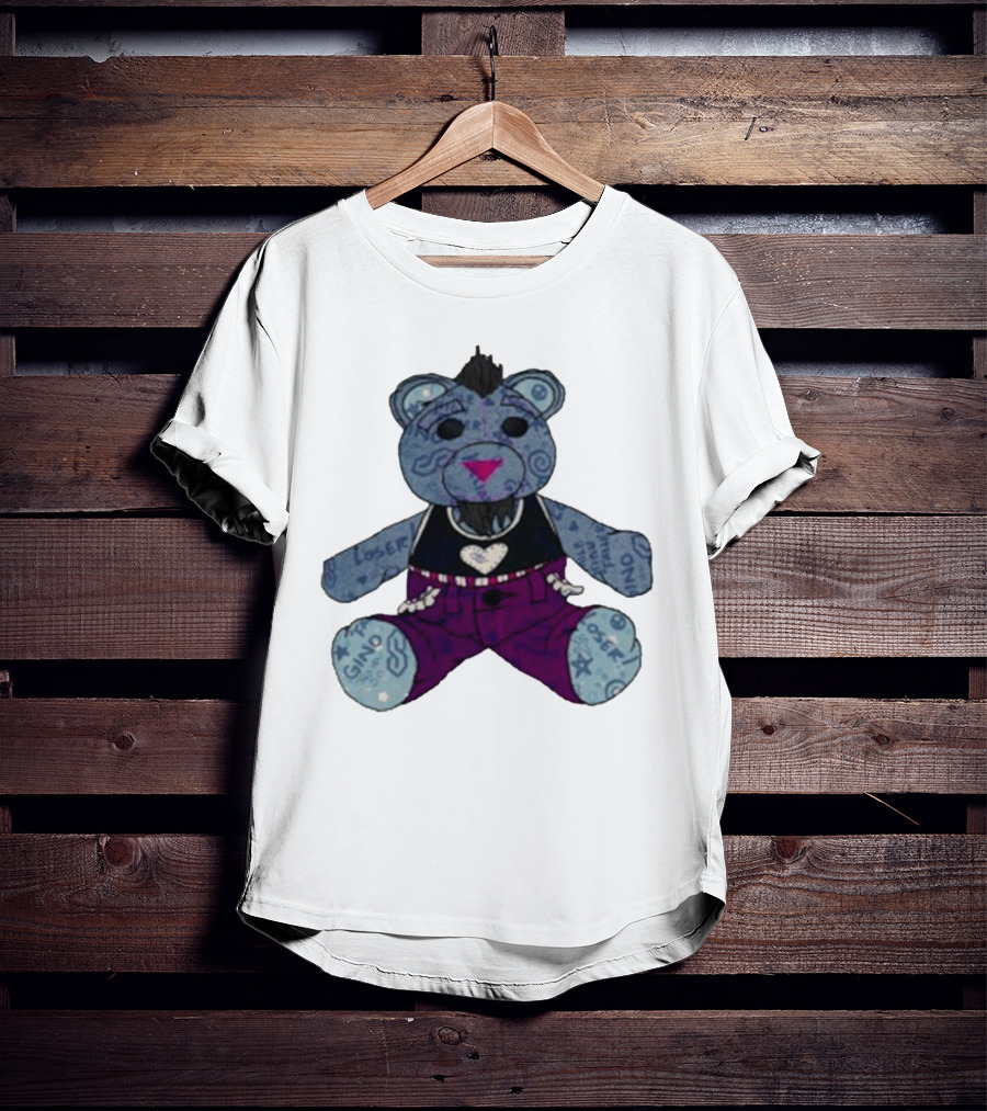 Doodle Bear Killian Krowe Bear Loser One Gino T-Shirt